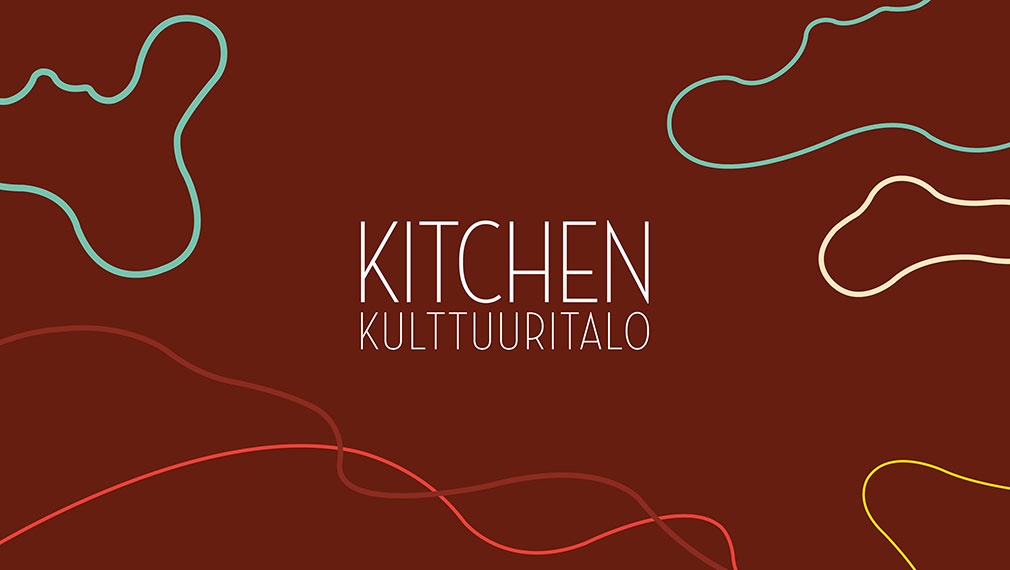 Branding and colours for restaurant Kitchen Kulttuuritalo