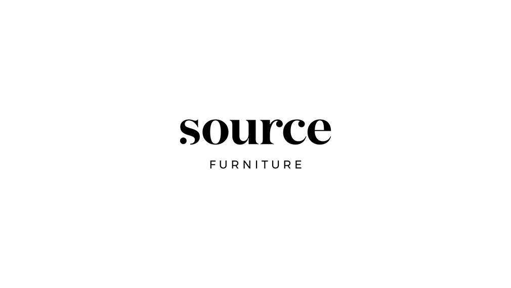 Luxury bespoke logotype for Source Furniture hospitality interior brand